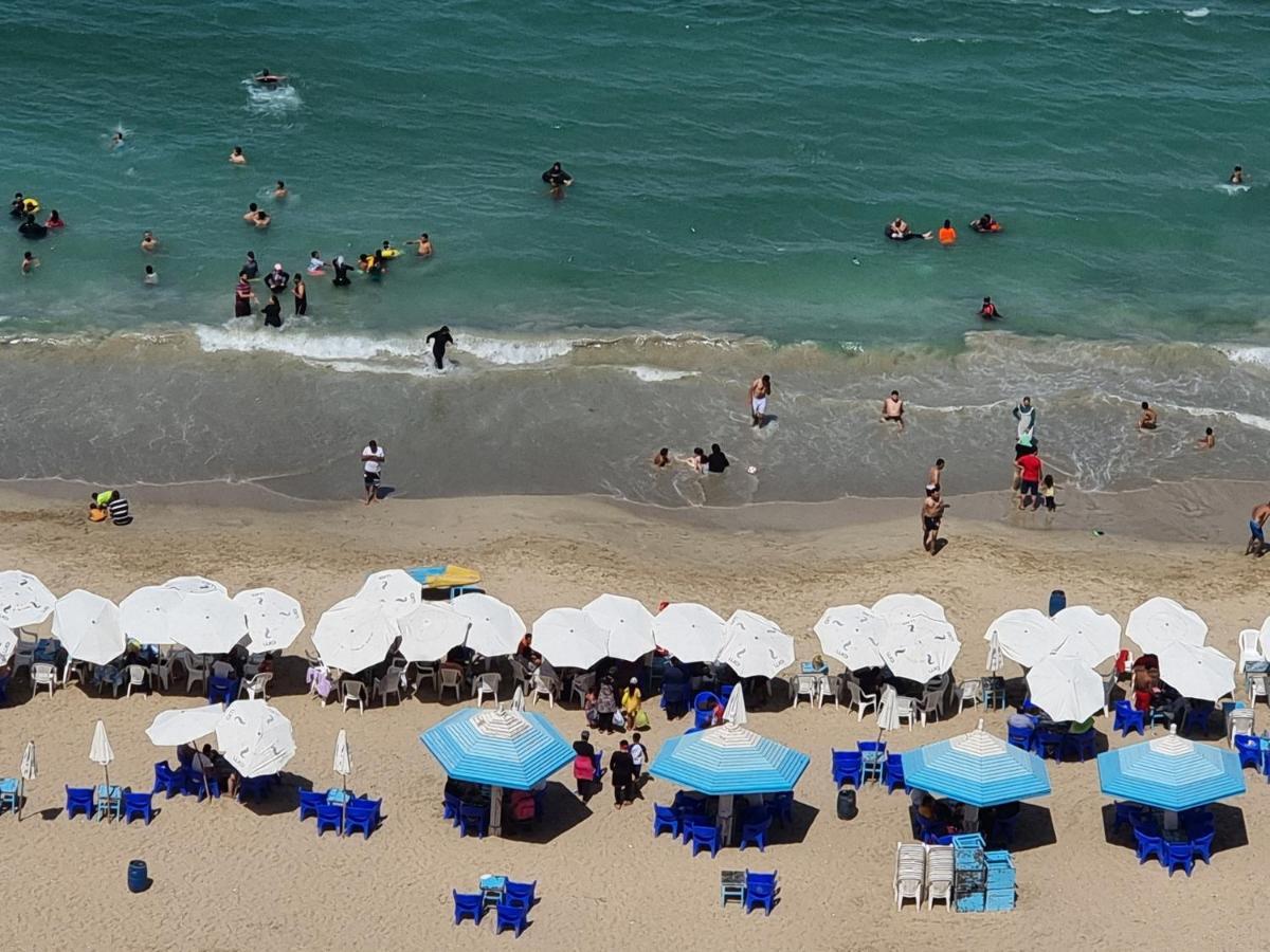 Panoramic Sea View Zamzm Flat Miami Family شقة فندقية زمزم بانورما بشاطئ ميامي - الاسكندرية صف اول مباشر علي بحر - عائلات فقط 알렉산드리아 외부 사진